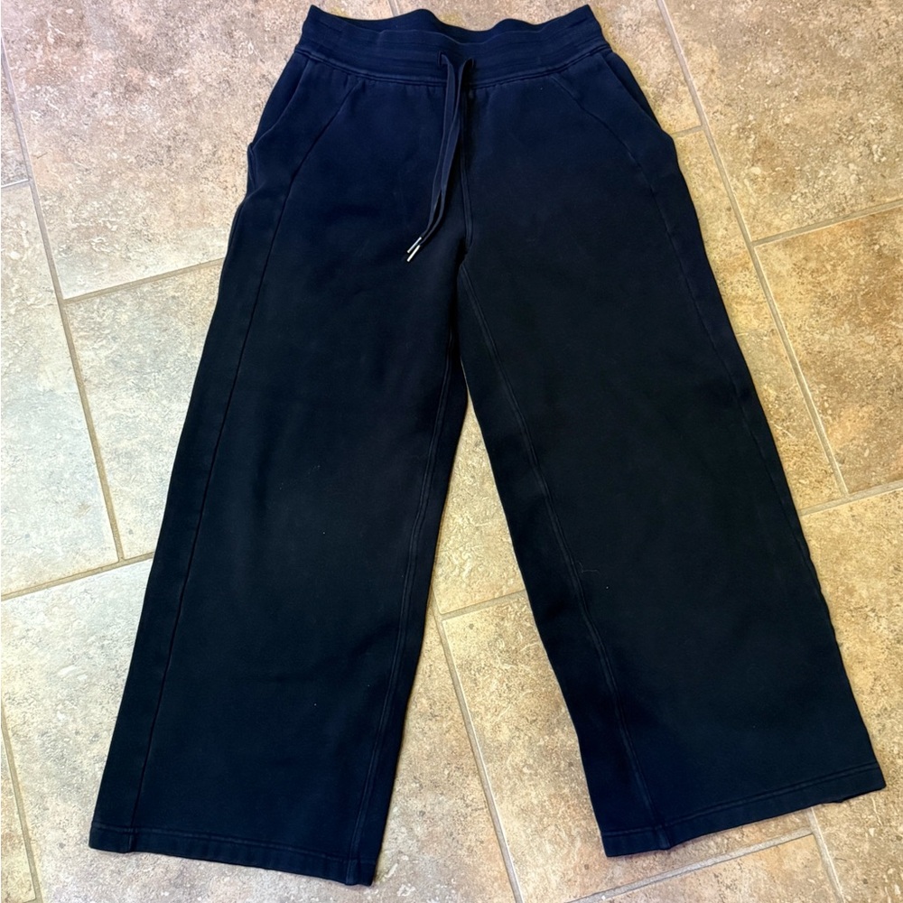 Lululemon Athletica Black Wide Leg Pants